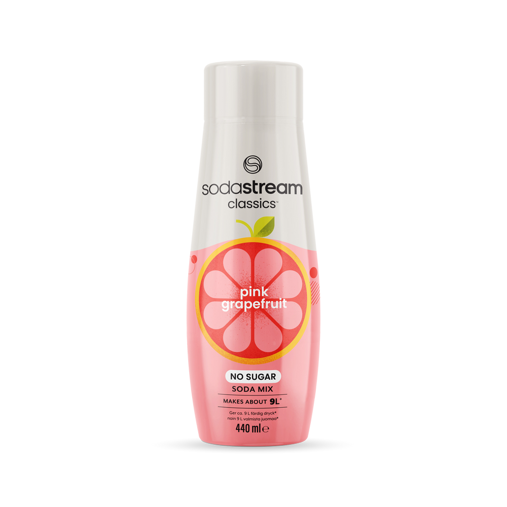 SodaStream Pink Grapefruit No Sugar Smak