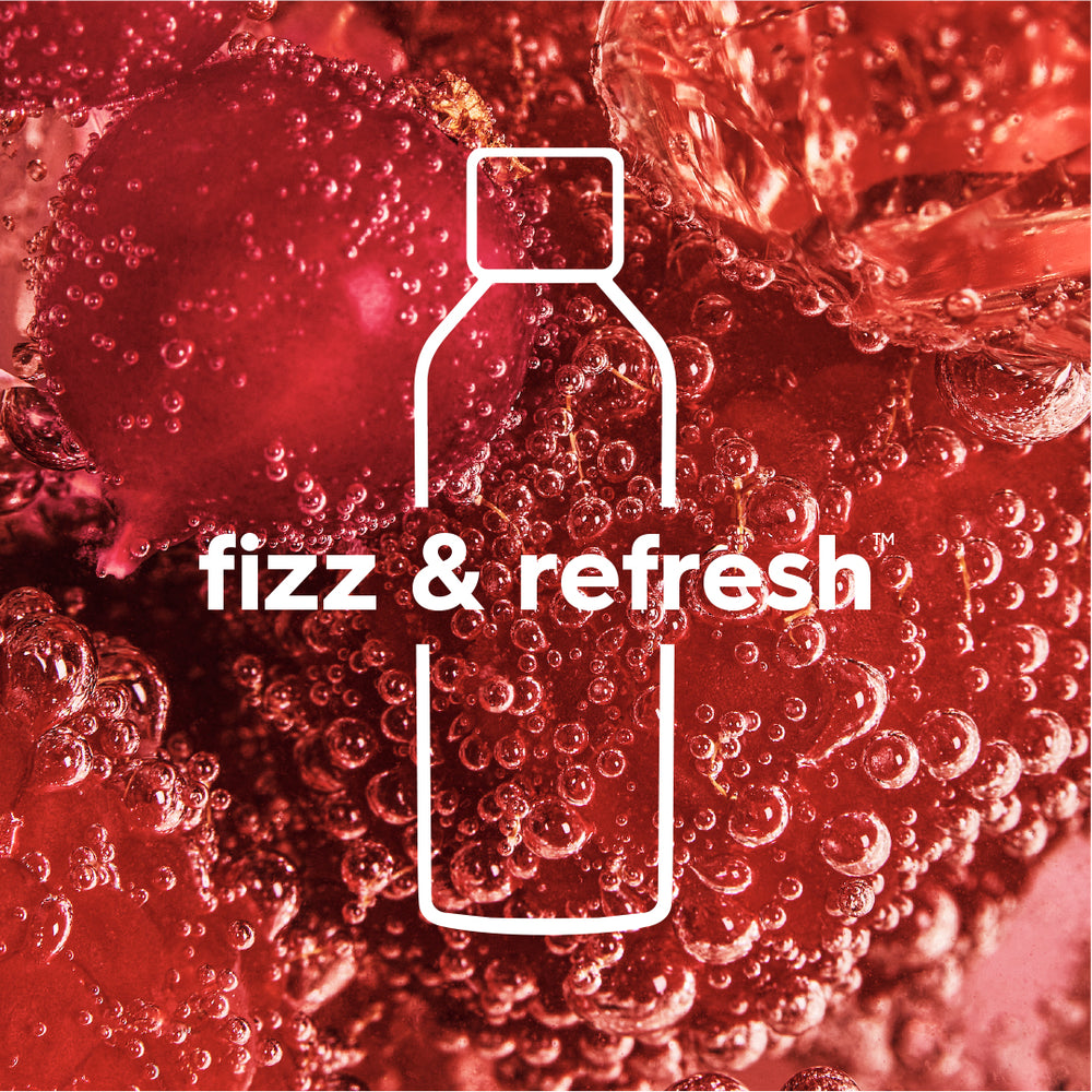 Fizz & Refresh 1L Flaske Svart