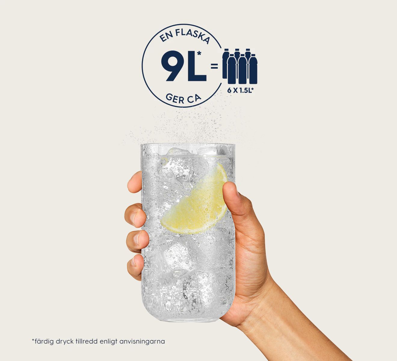 Hva inneholder flasken?