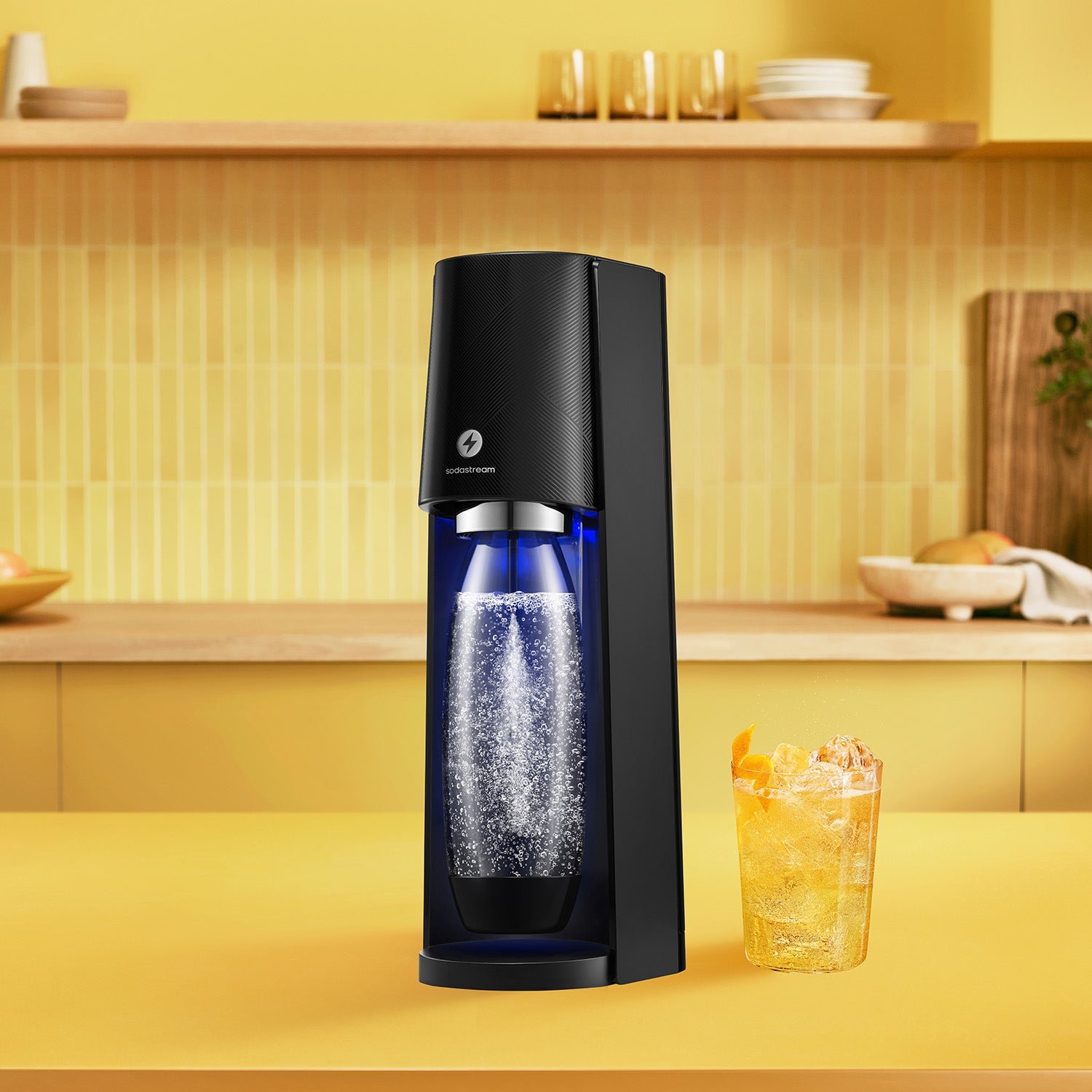 SodaStream E-TERRA Elektrisk Kullsyremaskin – SodaStream Norge
