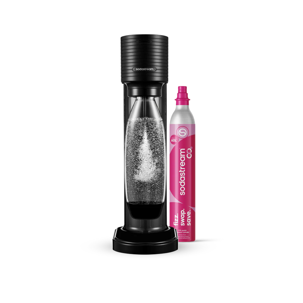 sodastream gaia svart startpakke