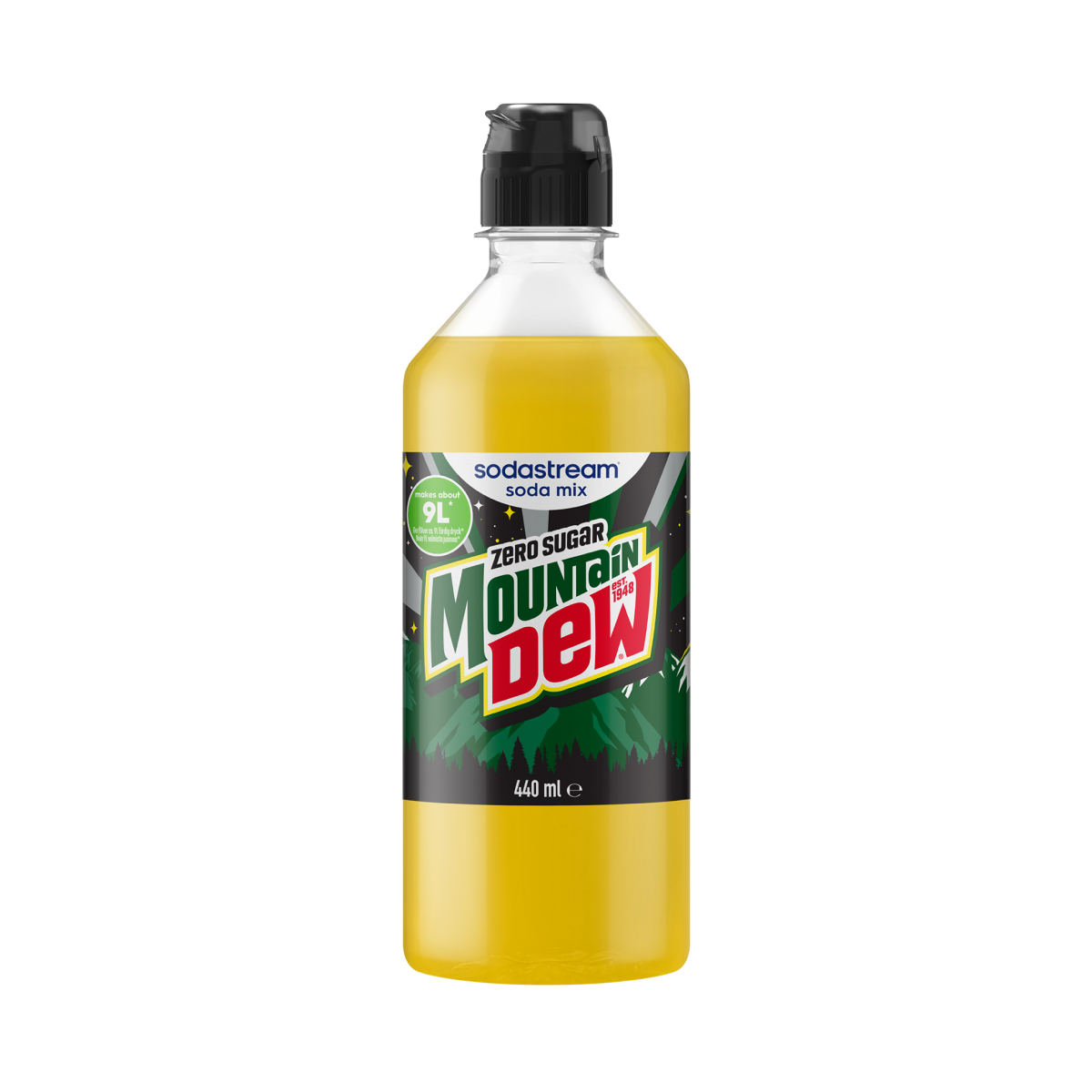 Mountain Dew Zero sodastream